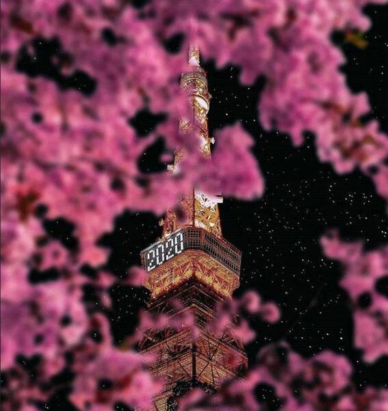 عکس طبیعت صورتی زیبا