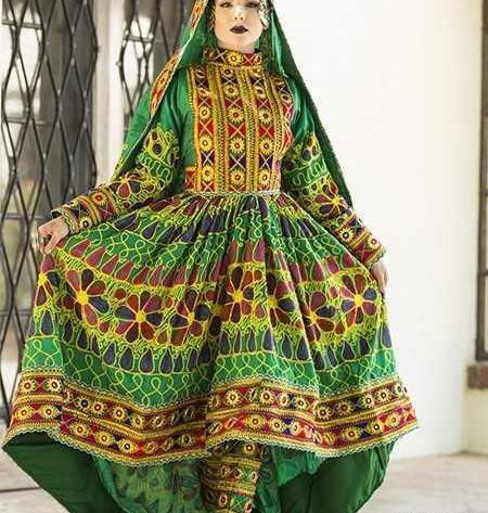عکس لباس مجلسی افغانی