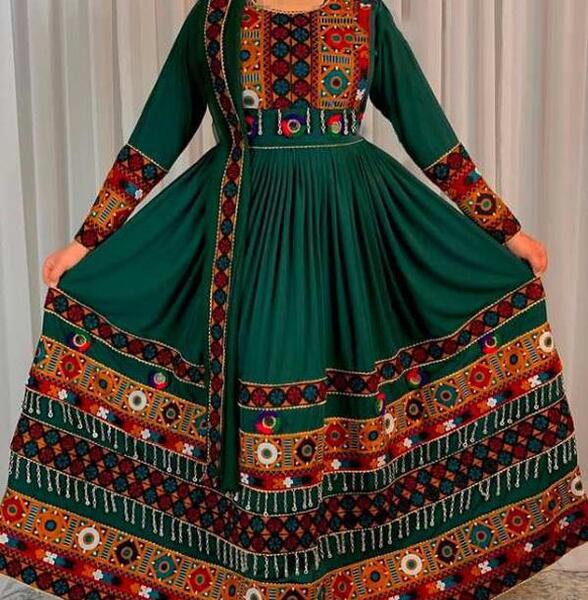 عکس لباس مجلسی افغانی