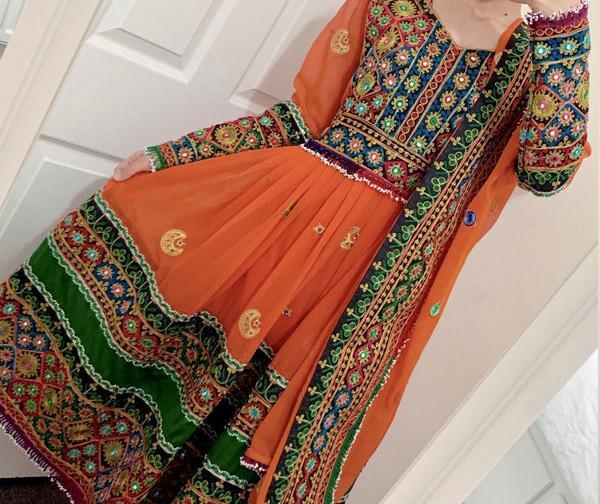 عکس لباس مجلسی افغانی