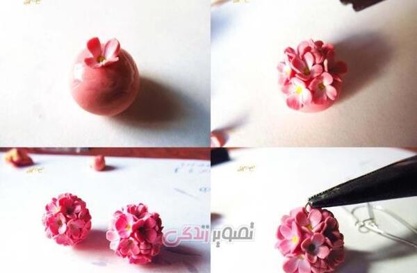 عکس گوشواره گل