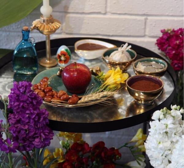 عکس ایده برای تزیین ظرف هفت سین