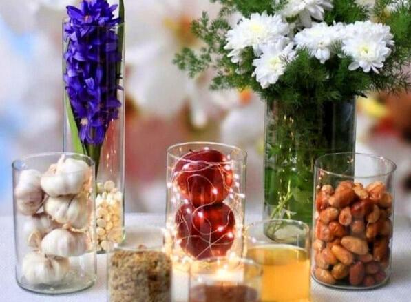 عکس ایده برای تزیین ظرف هفت سین