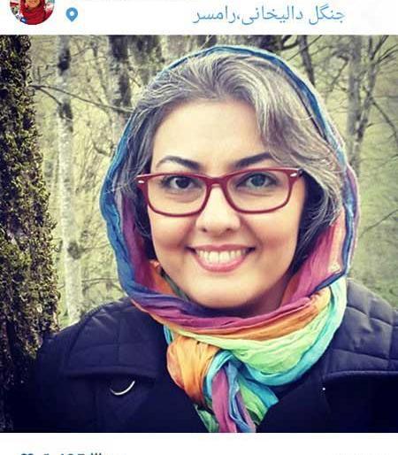 عکس تمام قد طناز طباطبایی