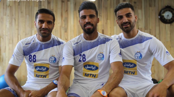 عکس بازیکنان تیم بادران تهران
