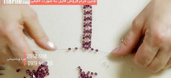 عکس دستبند مهره ای