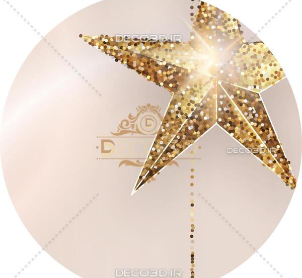 عکس ستاره طلایی
