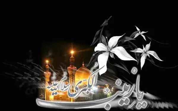عکس وفات حضرت زینب کبری