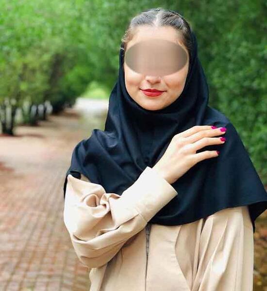 عکس مو زیر مقنعه
