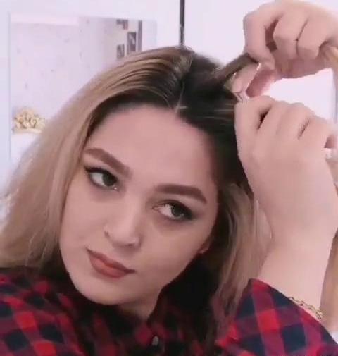 عکس مو زیر مقنعه