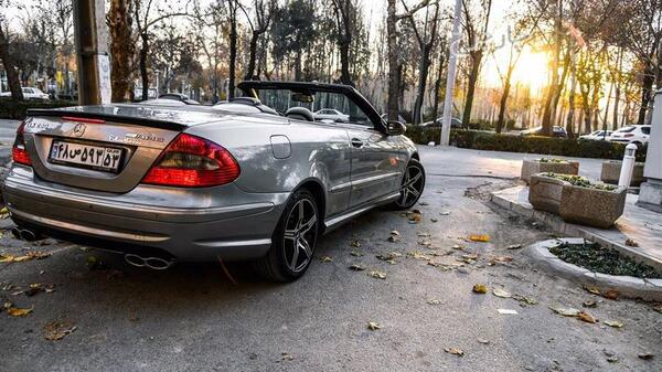 عکس ماشین بنز کلاس clk کروک clk280