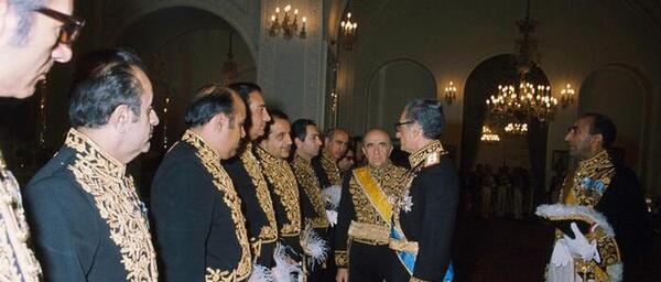 عکس رضا شاه در آمریکا