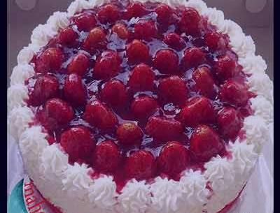 دانلود عکس کیک تولد دخترانه زیبا