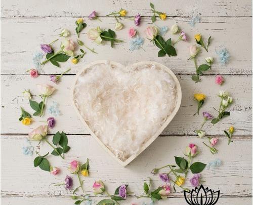 عکس قلب چوبی زیبا