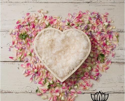 عکس قلب چوبی زیبا