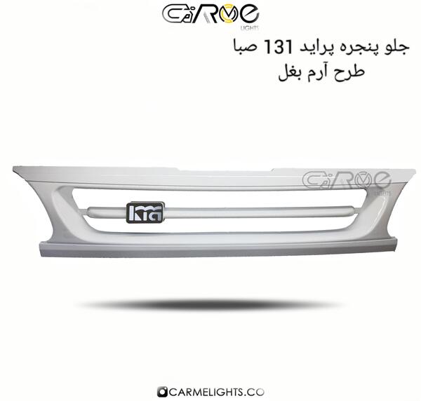 عکس آرم جلو پنجره پراید