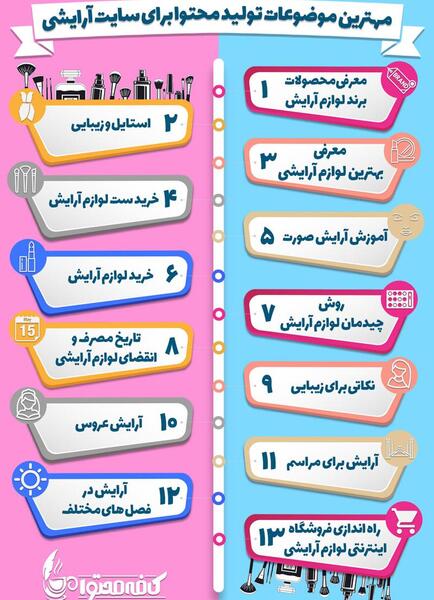 عکس لاکچری لوازم آرایشی