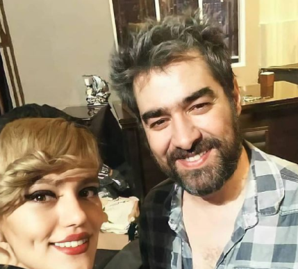 عکس شهاب حسینی با پسرش