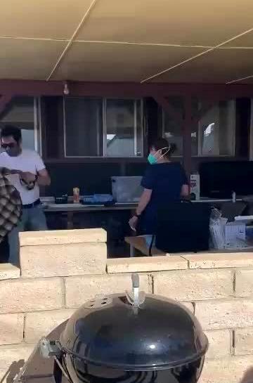 عکس شهاب حسینی با پسرش