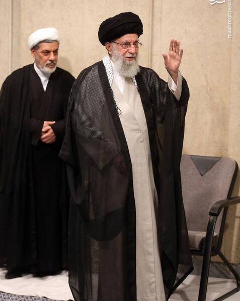 عکس مراسم رهبری