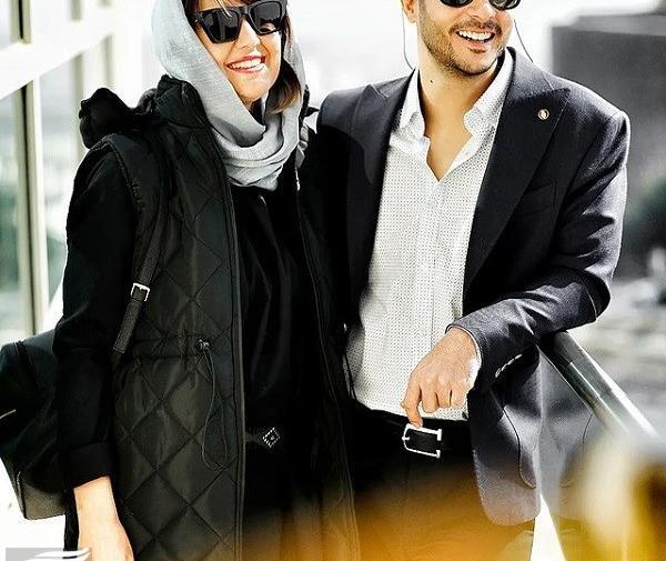 عکس ساعد سهیلی و همسرش