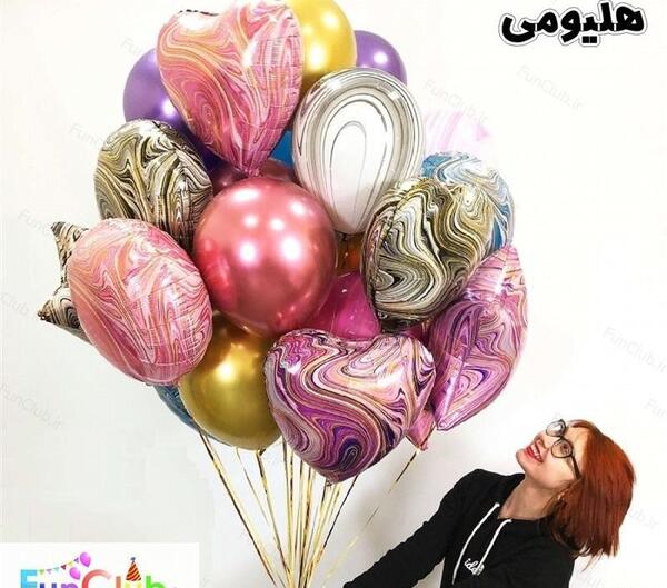 عکس دسته بادکنک