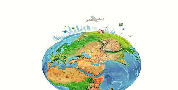 عکس گرافیکی کره زمین