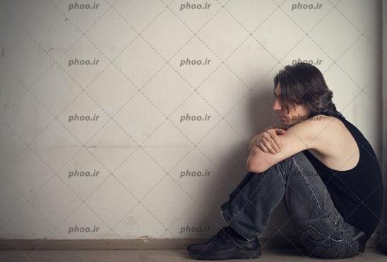 عکس نوشته کاش میشد لابه لای گریه مرد