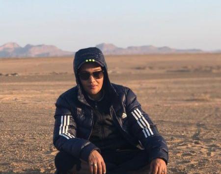عکس امین بانی با همسرش