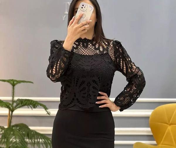 عکس شومیز توری