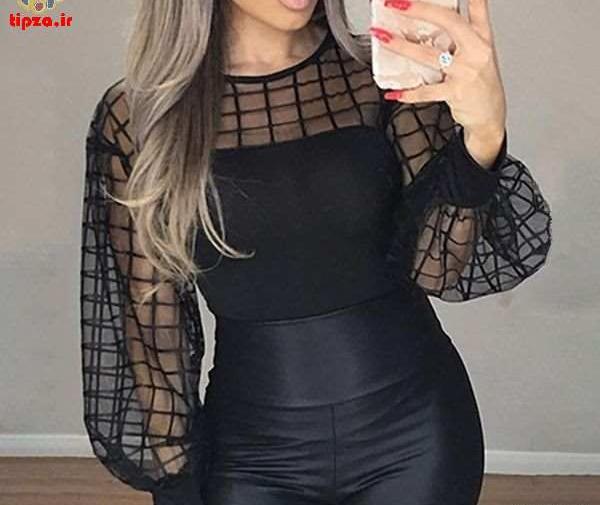 عکس شومیز توری