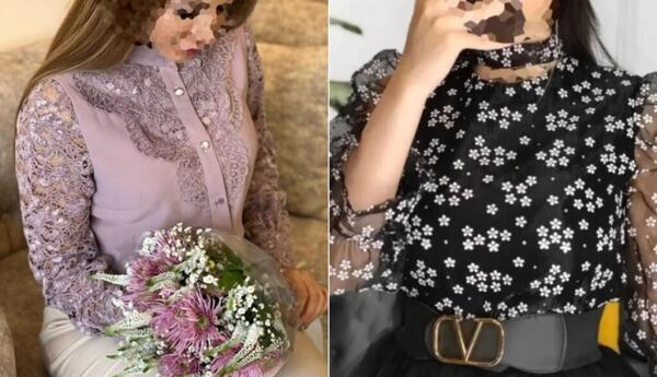 عکس شومیز توری