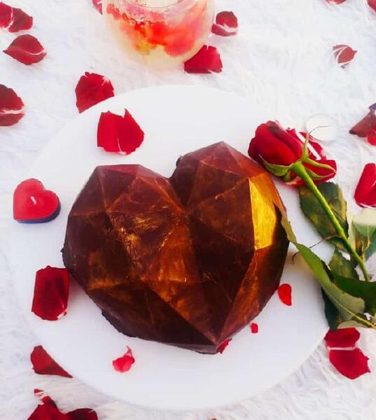 عکس قلب سه بعدی