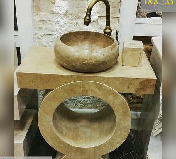 عکس روشویی سینا کاشی