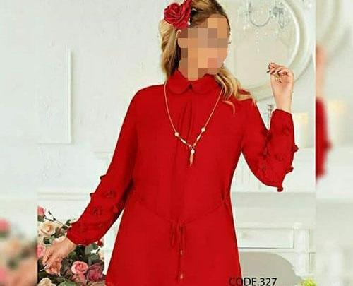 عکس شومیز دخترانه صورتی