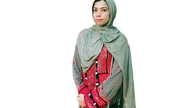 عکس دختر بلوچ ایرانی