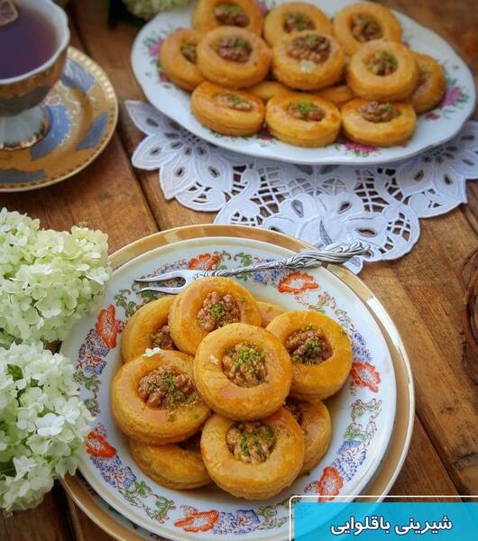 عکس شیرینی صدفی