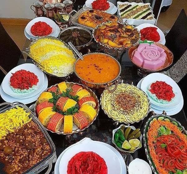 عکس سفره ایرانی