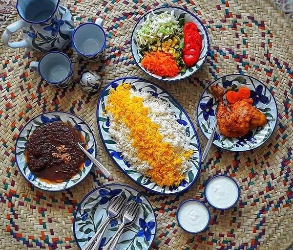 عکس سفره ایرانی