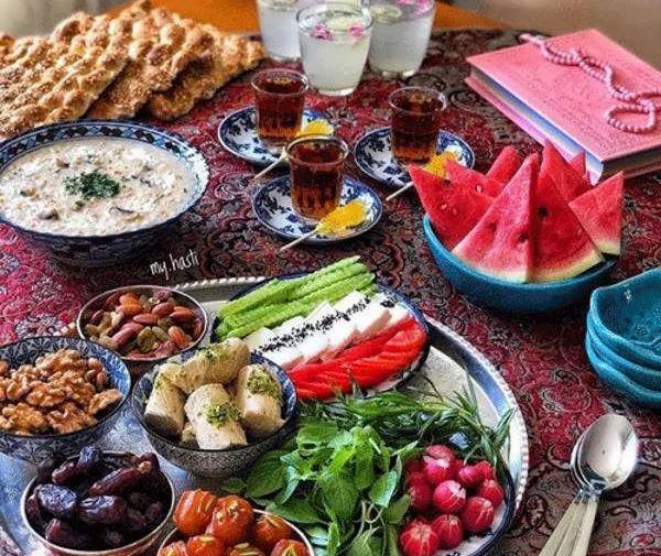 عکس سفره ایرانی