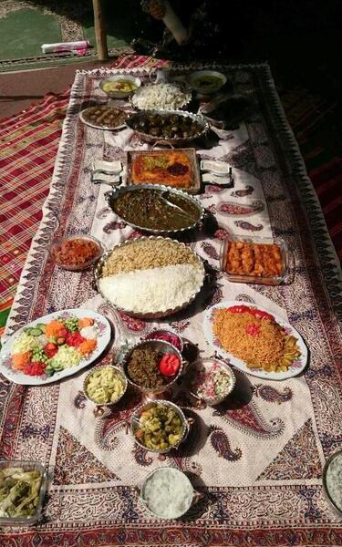 عکس سفره ایرانی