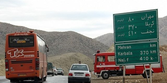 عکس جاده مهران