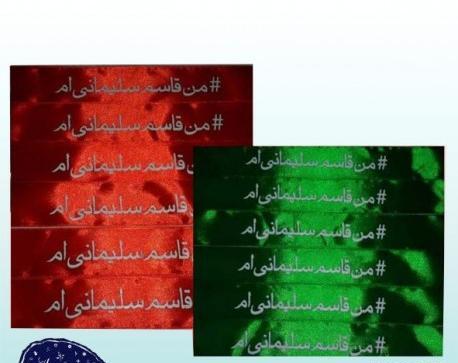 عکس نوشته من قاسم سلیمانی ام