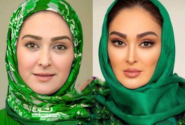 عکس بچه های الهام حمیدی