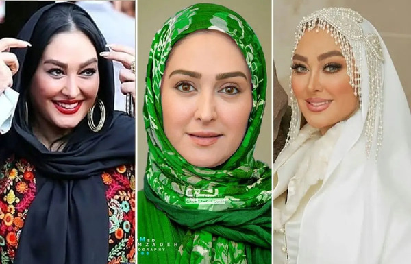 عکس بچه های الهام حمیدی