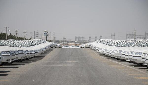 عکس انبار ایران خودرو