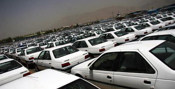عکس انبار ایران خودرو