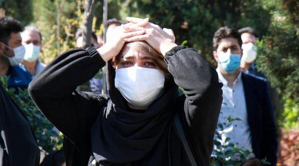 عکس آزاده نامداری جنازه