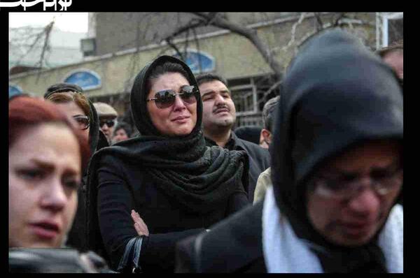 عکس آزاده نامداری جنازه