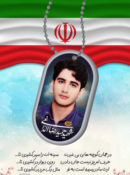 عکس شهید حمیدرضا الداغی
